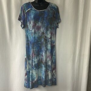 Jolibel studded denim look dress L-XL